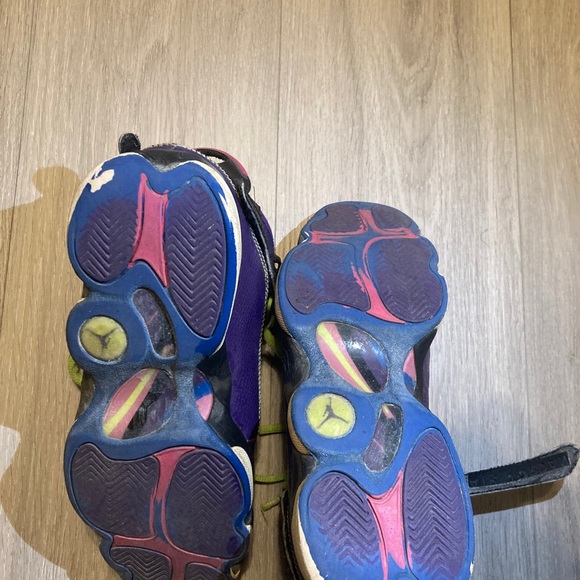 RARE fresh prince of bel air Jordan 6 rings.  Used but great for collectors. - Picture 2 of 4